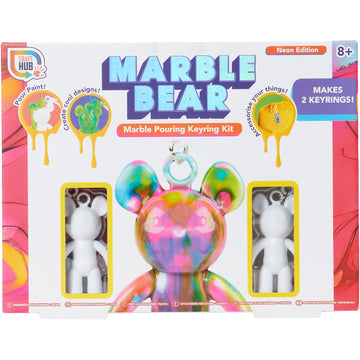 Marble Pouring Keyring Kit Neon edition