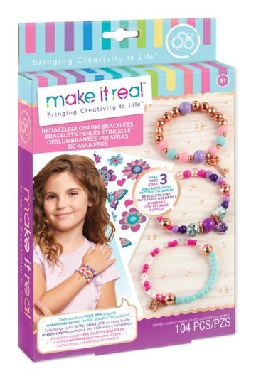 Make it real Bedazzled! Charm Bracelets Blooming Creativity