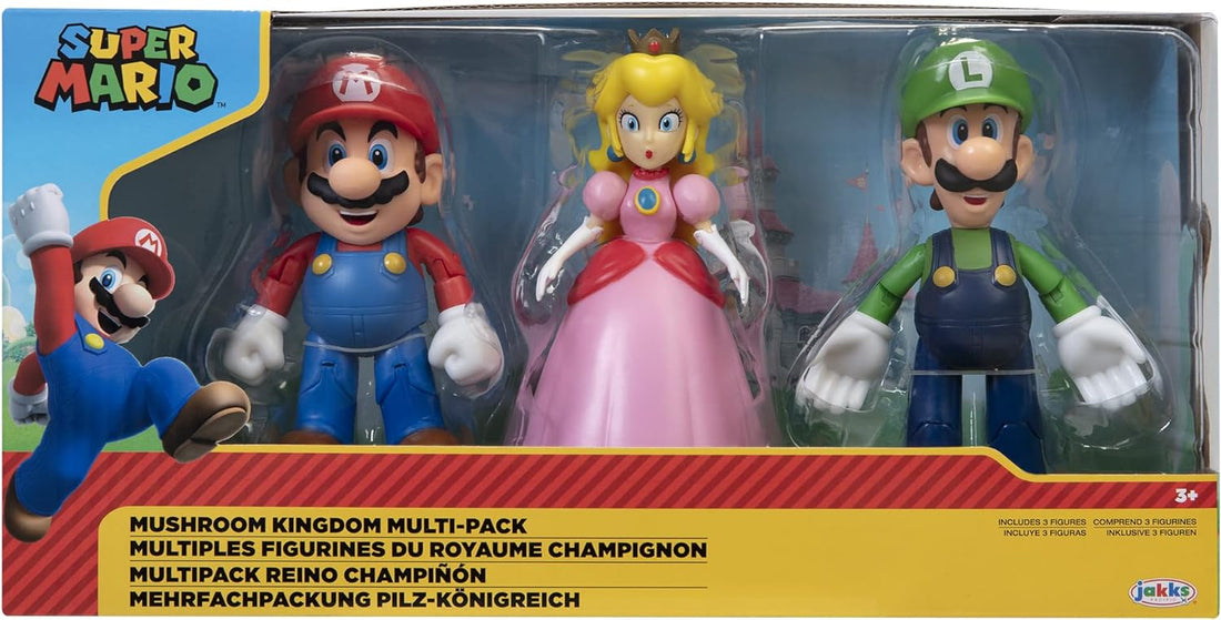 Super Mario Mushroom Kingdom Multi-Pack Figures