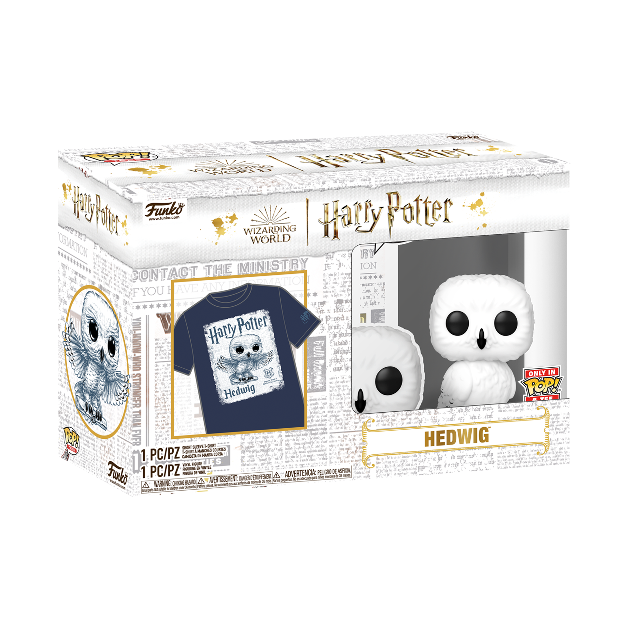 Pop! & Tee - Harry Potter - Hedwig