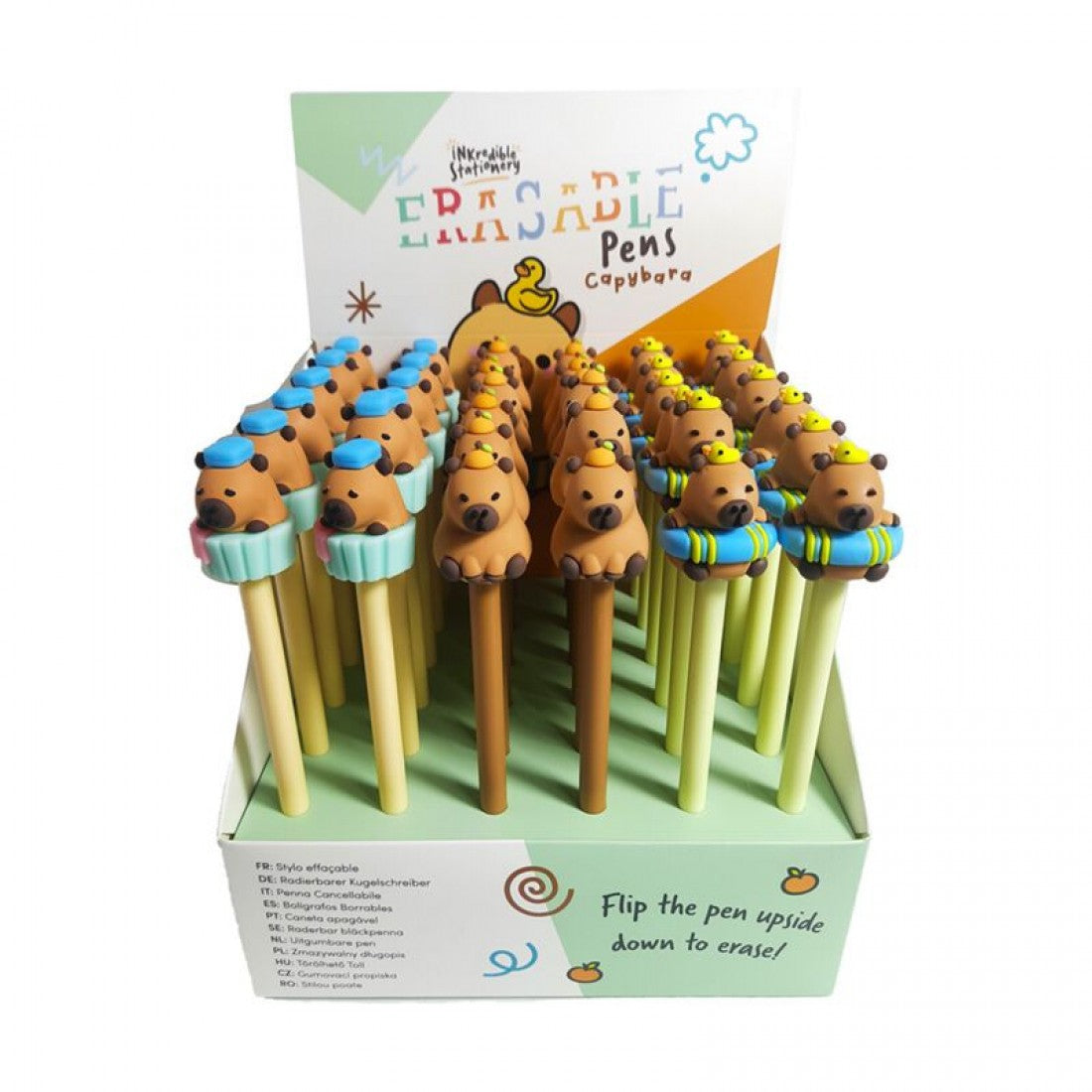 Capybara Erasable Pen 3 styles to choose from