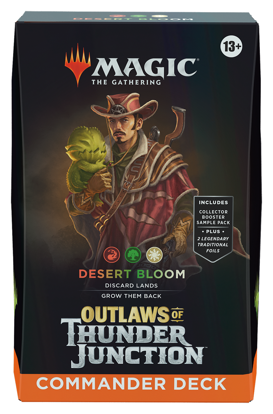 Magic: The Gathering TCG Outlaws of Thunder Junction Commander Deck - Desert Bloom
