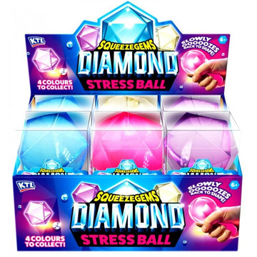 Diamond stress ball sugar texture sensory stress fidget