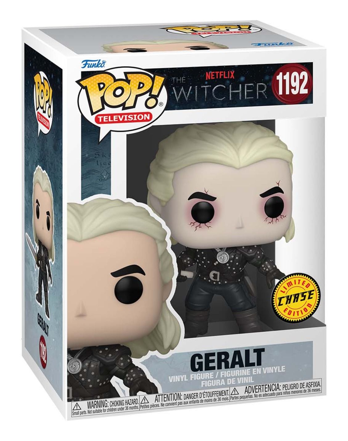 Pop! Television - The Witcher - Geralt #1192 Limited Edition Chase