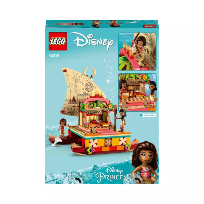 LEGO Disney Moana's Wayfinding Boat Set 43210