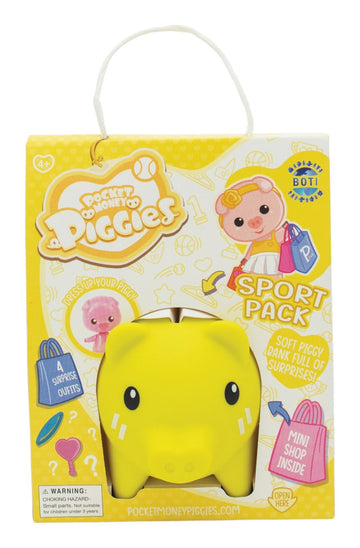 Pocket Money Piggies Sports Pack