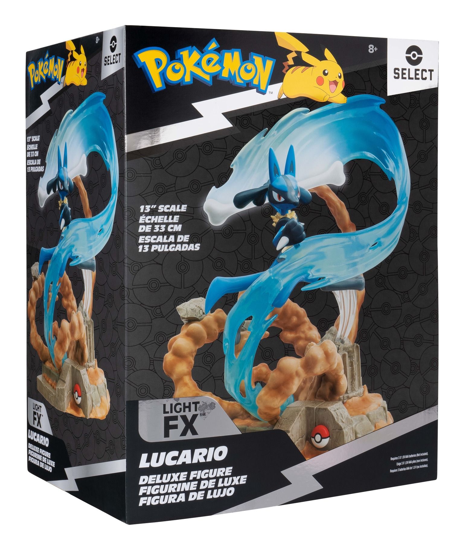 Pokemon SELECT Deluxe Collector Lucario Figure