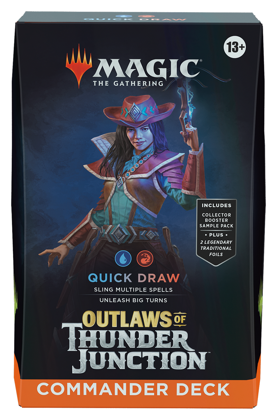 Magic: The Gathering TCG Outlaws of Thunder Junction Commander Deck - Quick Draw