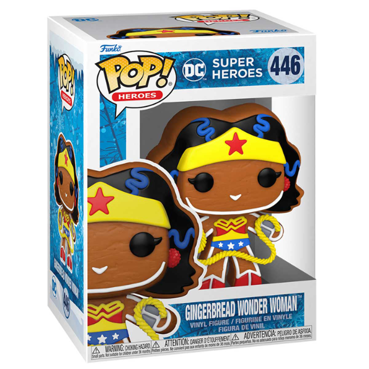 Funko POP! DC Superheroes Gingerbread Wonder Woman #446