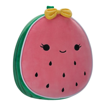 Squishmallow Wanda the Pink Watermelon with Yellow Bow 12 inch Plush