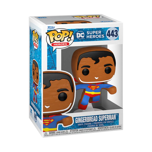 Funko Pop! DC Superheroes Gingerbread Superman #443