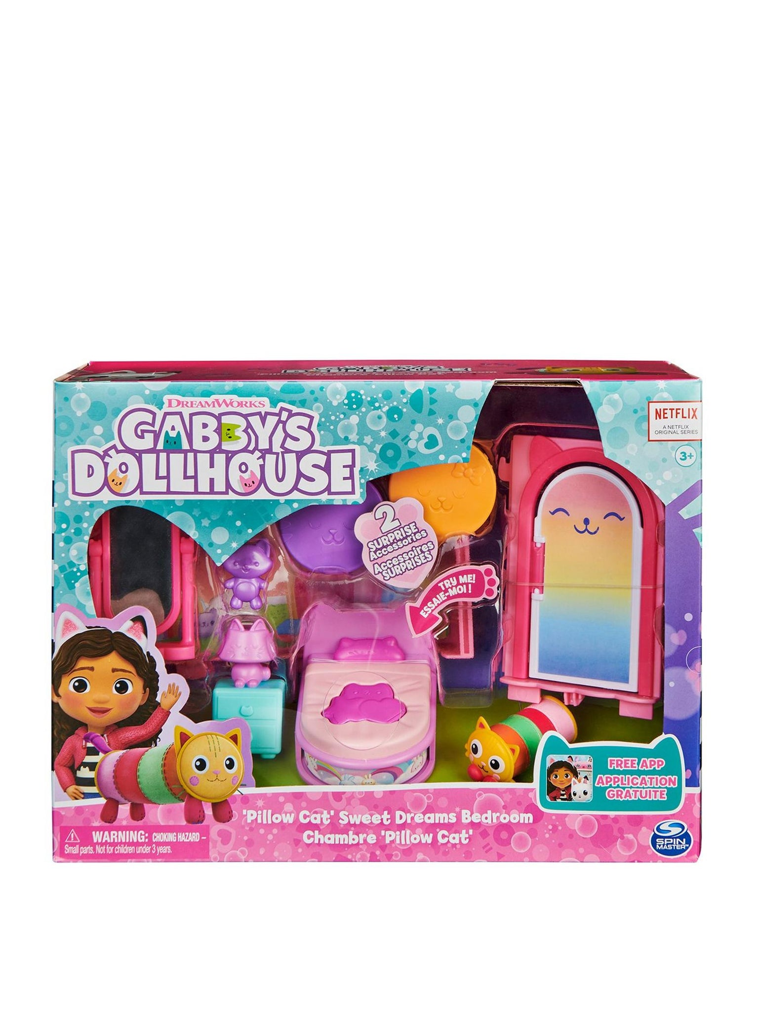 Gabby's Dollhouse - Pillow Cat' Sweet Dreams Bedroom