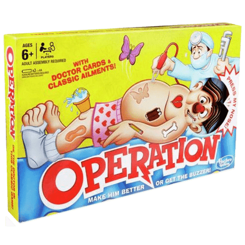 Classic Operation Game from Hasbro Gaming