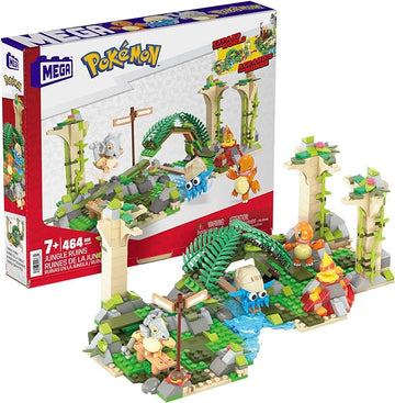 Mega Construx Pokémon Jungle Ruins Building Set and Figures
