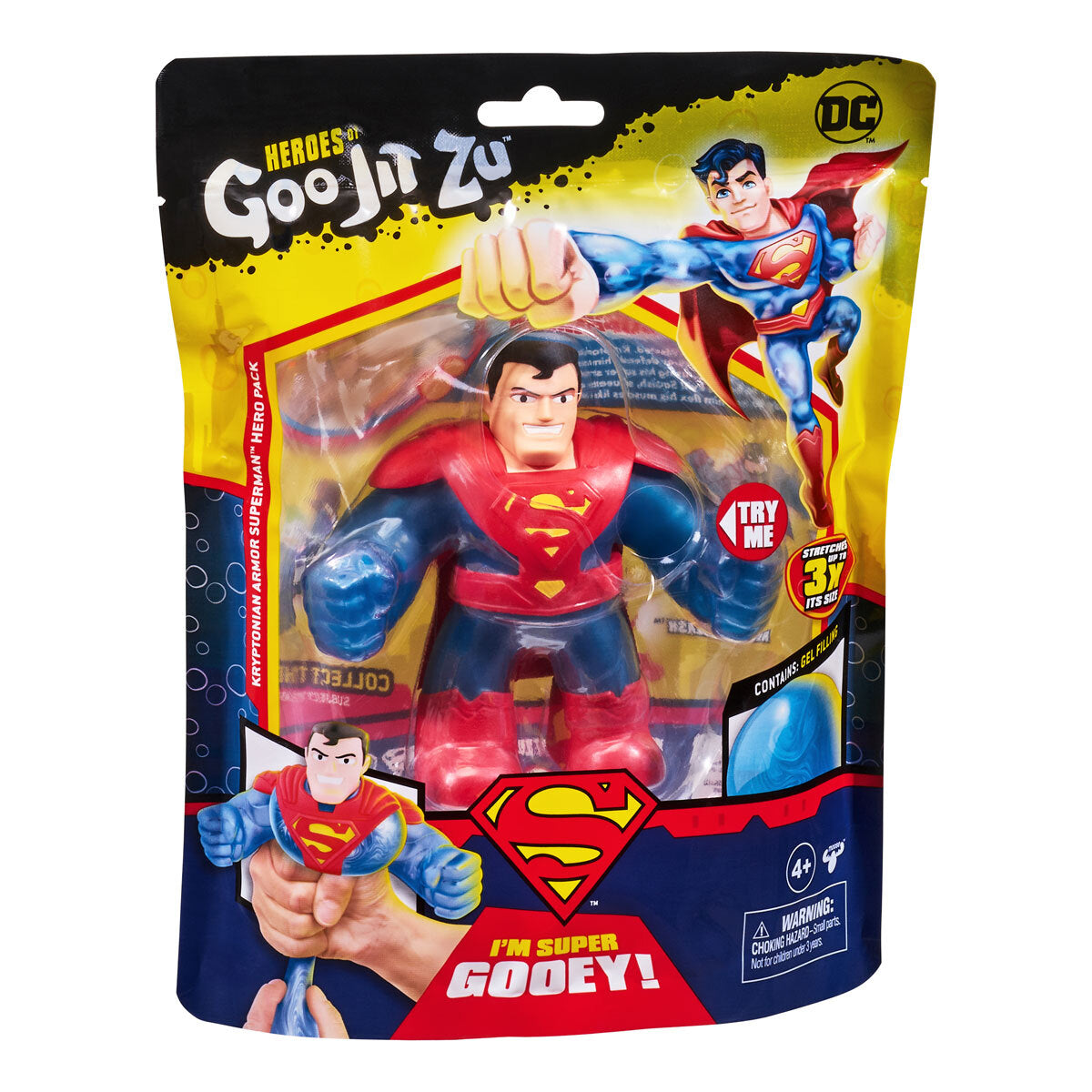 Heroes of Goo Jit Zu DC Super Heroes Kryptonian Armor Superman