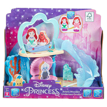 Disney Princess Ariel’s Wooden Undersea Grotto Playset