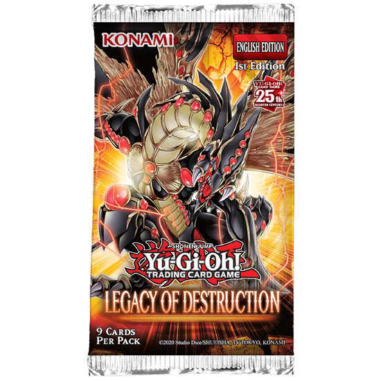 Yu-Gi-Oh! TCG Legacy of Destruction Booster Packs